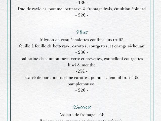 Restaurant - Le Madeleine par Cyril Coutin 